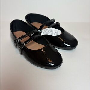 Old Navy Shiny Black Kids Dress Shoes